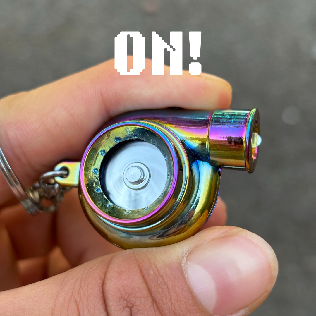 Turbo llavero